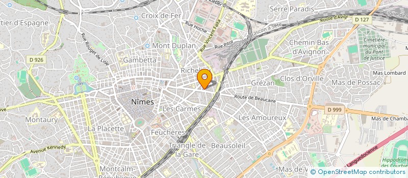 localisation de l'entreprise MONSIEUR ALSENY COUMBASSA  NIMES