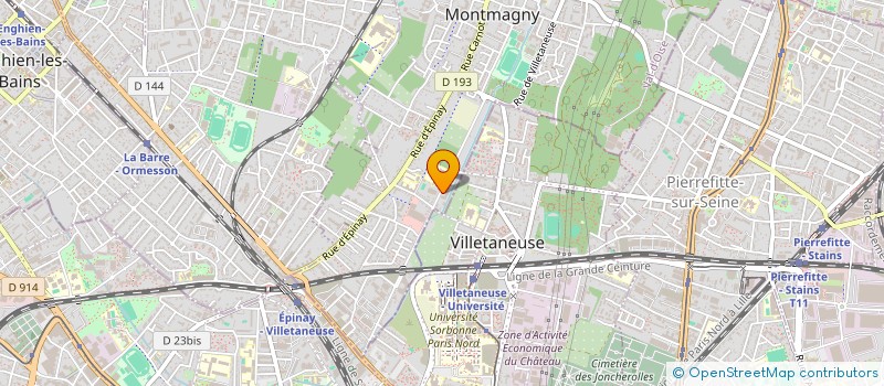 localisation de l'entreprise MONSIEUR ALSENY DIALLO  MONTMAGNY