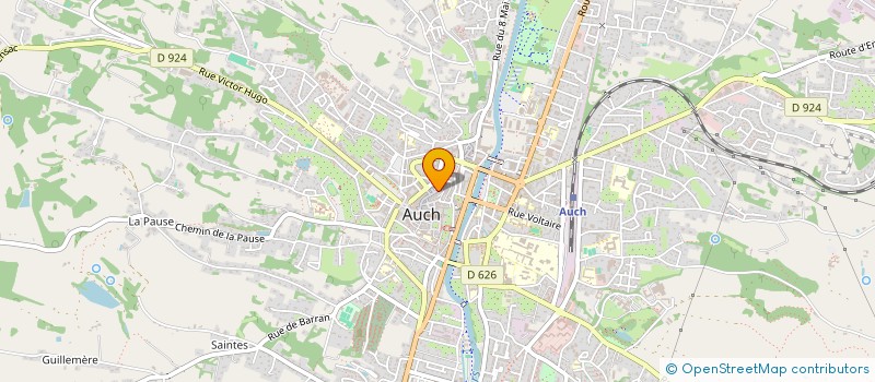 localisation de l'entreprise MONSIEUR ALSENY KABA à AUCH