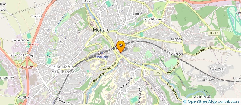 localisation de l'entreprise MONSIEUR ALSENY KEITA  MORLAIX