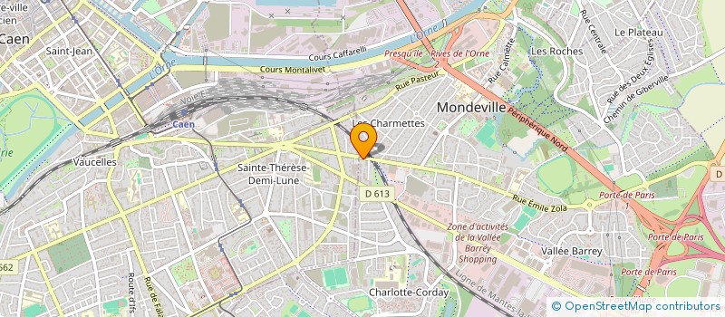 localisation de l'entreprise MONSIEUR ALSENY NIARE  MONDEVILLE