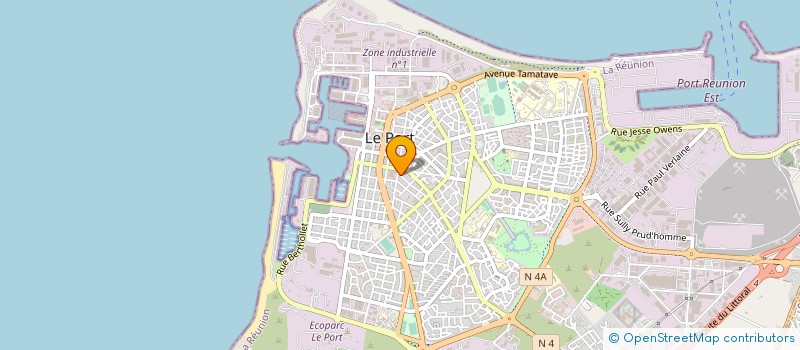 localisation de l'entreprise MONSIEUR ALSHAD OMARJEE à LE PORT