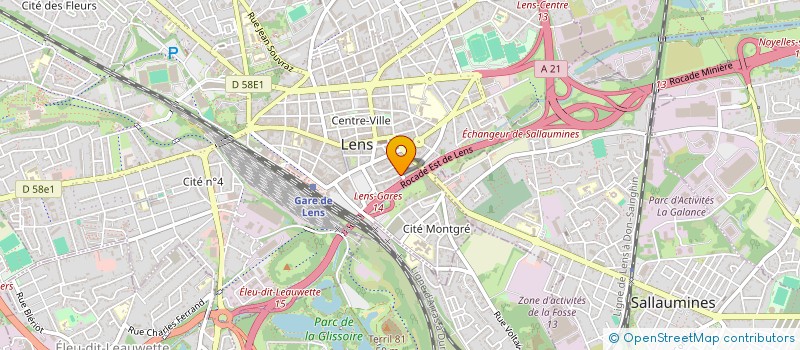 localisation de l'entreprise MONSIEUR ALTAF HOSSEIN KHIL  LENS