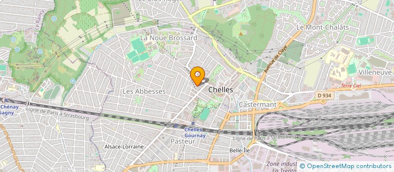 localisation de l'entreprise MONSIEUR ALTAN ESEN à CHELLES