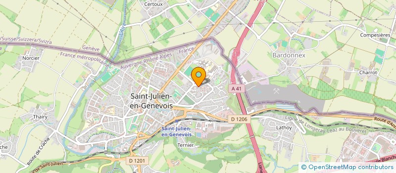 localisation de l'entreprise MONSIEUR ALTAN PALIT  SAINT-JULIEN-EN-GENEVOIS