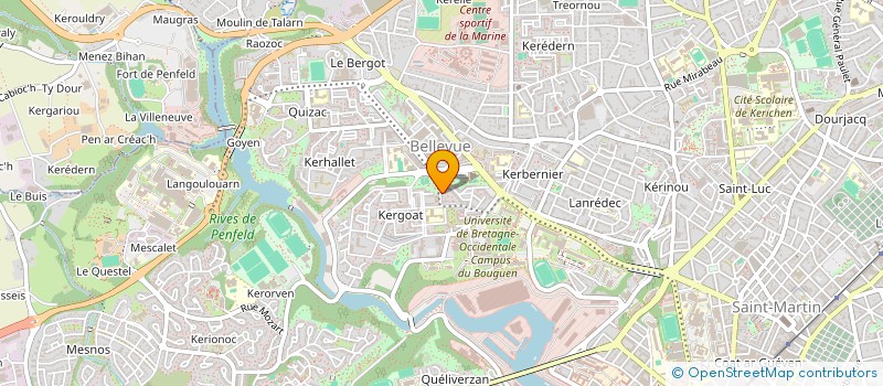 localisation de l'entreprise MONSIEUR ALTANSOYOMBO BORBAATAR à BREST