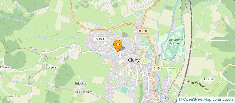 localisation de l'entreprise MONSIEUR ALTIN GJONI  CLUNY