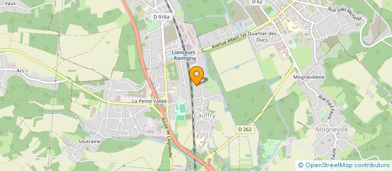 localisation de l'entreprise MONSIEUR ALTTAF AMDOUNI  CAUFFRY