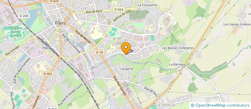 localisation de l'entreprise MONSIEUR ALTUN ALPER  FLERS