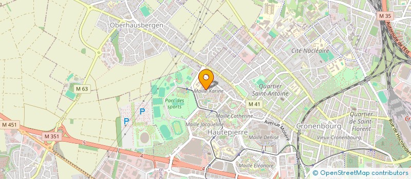 localisation de l'entreprise MONSIEUR ALU TSOKAEV à STRASBOURG