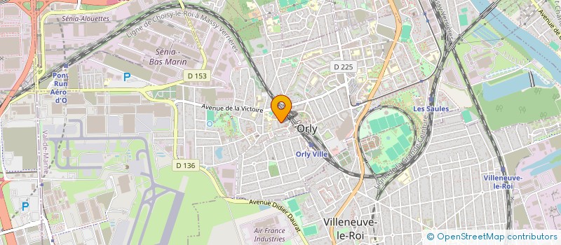 localisation de l'entreprise MONSIEUR ALUX FABRE  ORLY