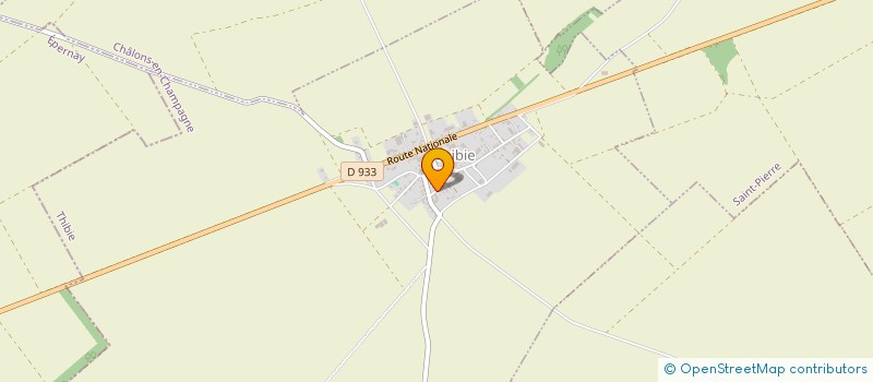 localisation de l'entreprise MONSIEUR ALVARO ALVES DA SILVA GOMES  THIBIE