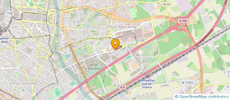 localisation de l'entreprise MONSIEUR ALVARO BLANCO KROEGER à MONTPELLIER