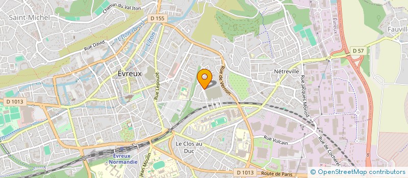 localisation de l'entreprise MONSIEUR ALVARO CARVALHO DE ALVARENGA  EVREUX