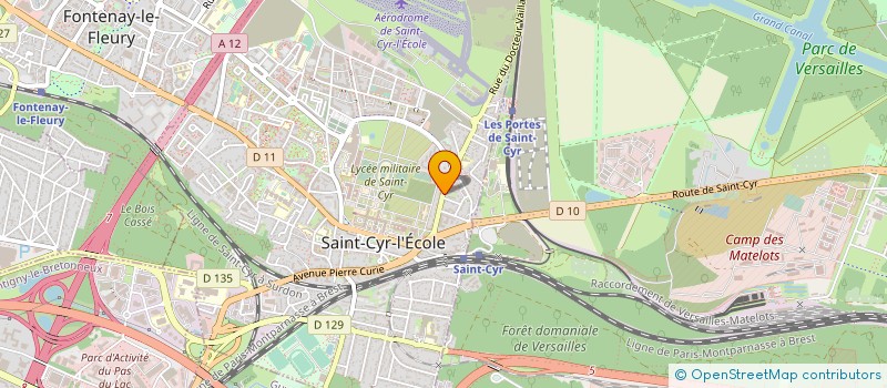 localisation de l'entreprise MONSIEUR ALVARO DA SILVA à SAINT-CYR-L'ECOLE