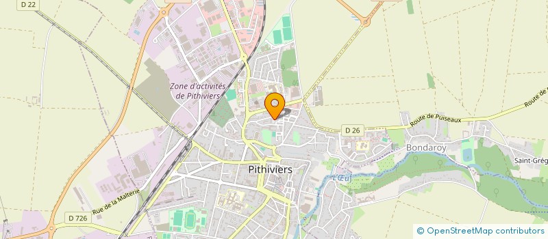 localisation de l'entreprise MONSIEUR ALVARO DE ALMEIDA PEREIRA à PITHIVIERS
