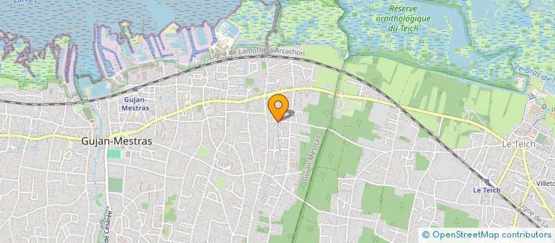 localisation de l'entreprise MONSIEUR ALVARO DE PINHO  GUJAN-MESTRAS