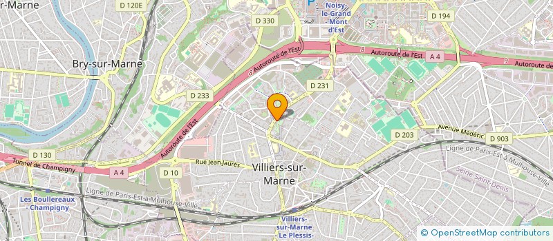 localisation de l'entreprise MONSIEUR ALVARO FERRAZ à VILLIERS-SUR-MARNE