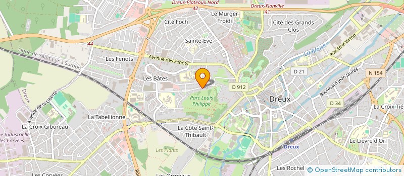 localisation de l'entreprise MONSIEUR ALVARO LIMA DOS ANJOS à DREUX
