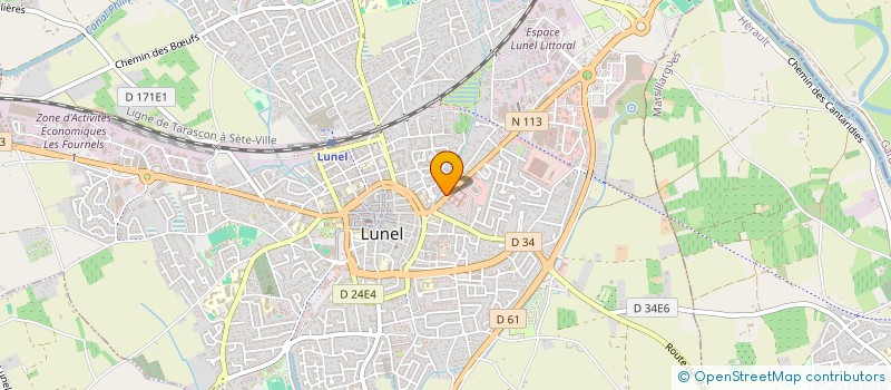 localisation de l'entreprise MONSIEUR ALVARO MANUEL MONCAO BASTOS FERREIRA DA SILVA  LUNEL