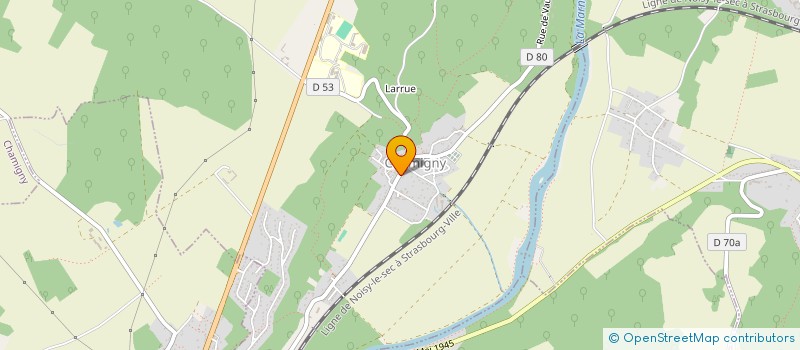 localisation de l'entreprise MONSIEUR ALVARO MUNOZ MORAN  CHAMIGNY