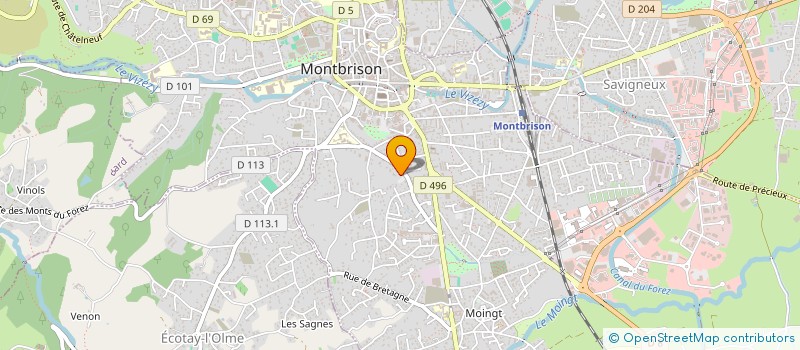 localisation de l'entreprise MONSIEUR ALVARO PINHEIRO à MONTBRISON