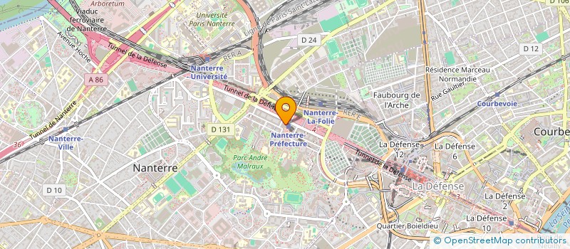 localisation de l'entreprise MONSIEUR ALVARO RIBEIRO à NANTERRE