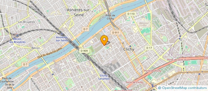localisation de l'entreprise MONSIEUR ALVARO ROJAS à CLICHY