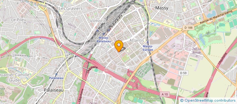 localisation de l'entreprise MONSIEUR ALVARO RUIZ CAPILLAS  MASSY