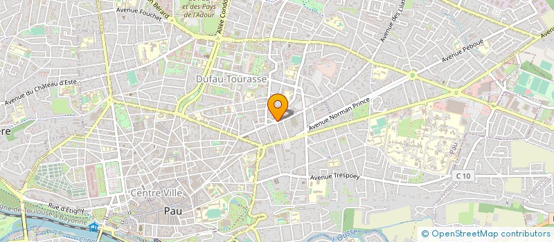 localisation de l'entreprise MONSIEUR ALVARO SALVADOR PEREIRA ESTANISLAU à PAU