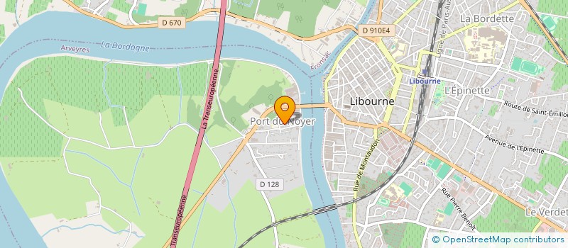 localisation de l'entreprise MONSIEUR ALVARO SERRANO ESCOTO  LIBOURNE