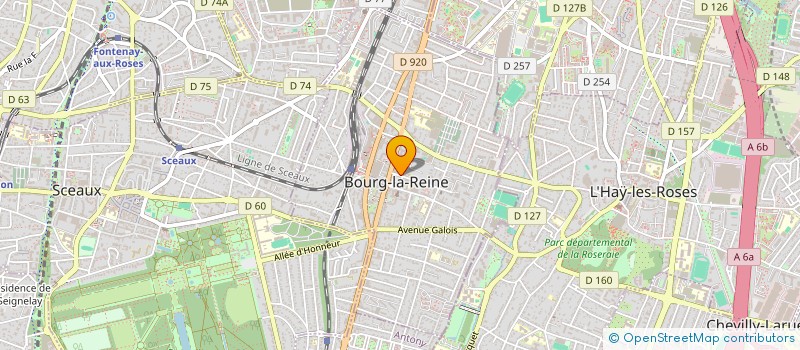 localisation de l'entreprise MONSIEUR ALVES BOUGUEN à BOURG-LA-REINE