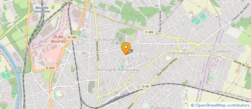 localisation de l'entreprise MONSIEUR ALVES COSTA FELIPE  CONFLANS-SAINTE-HONORINE