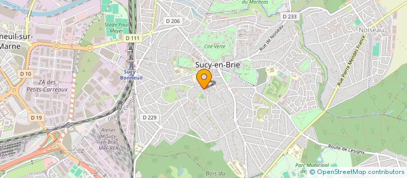 localisation de l'entreprise MONSIEUR ALVES GUSTAVO à SUCY-EN-BRIE
