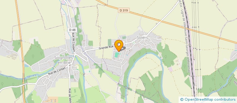 localisation de l'entreprise MONSIEUR ALVES RAIAN  SOLERS