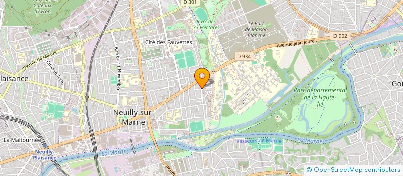 localisation de l'entreprise MONSIEUR ALVIN DALU à NEUILLY-SUR-MARNE