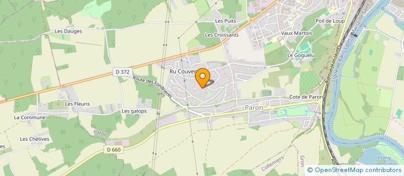 localisation de l'entreprise MONSIEUR ALVIN DELARUE  PARON