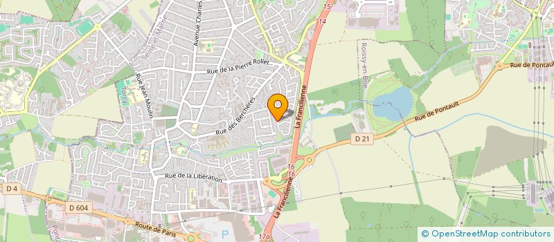 localisation de l'entreprise MONSIEUR ALVIN GIBON  PONTAULT-COMBAULT