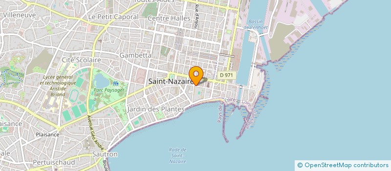 localisation de l'entreprise MONSIEUR ALVIN HENRI  SAINT-NAZAIRE