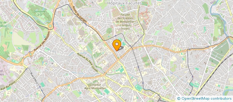 localisation de l'entreprise MONSIEUR ALVIN LAURENT MUCRET à MONTPELLIER