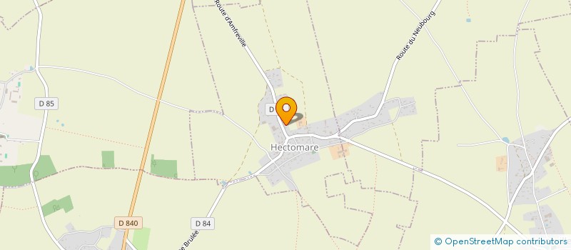 localisation de l'entreprise MONSIEUR ALVIN LE BER  HECTOMARE