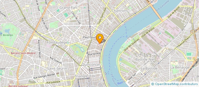 localisation de l'entreprise MONSIEUR ALVIN LUKUAMA ANDI  BORDEAUX