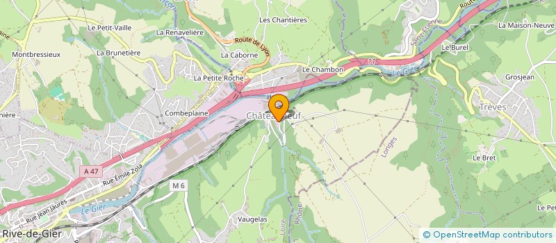 localisation de l'entreprise MONSIEUR ALVIN MELLADO  CHATEAUNEUF