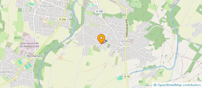 localisation de l'entreprise MONSIEUR ALVINE BERTHOLON  CHAVANOZ