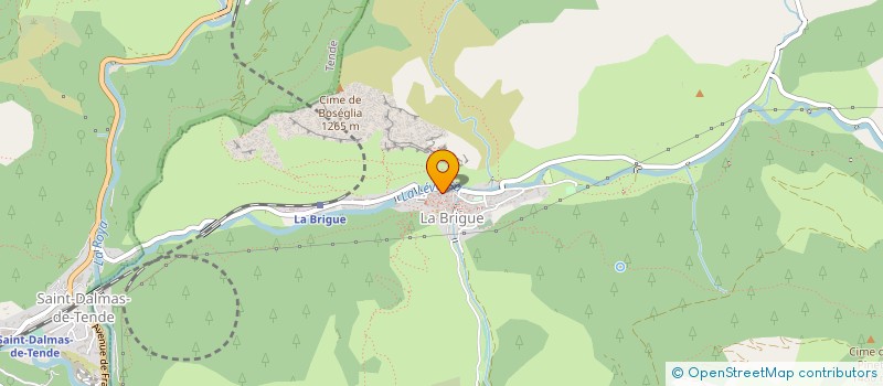 localisation de l'entreprise MONSIEUR ALVIO AGOSTINIS  LA BRIGUE