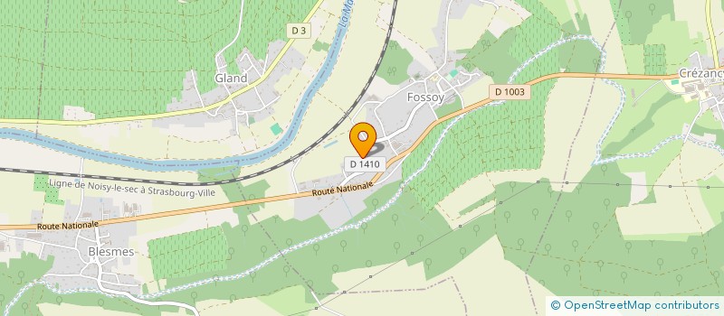 localisation de l'entreprise MONSIEUR ALVY LEDY  FOSSOY