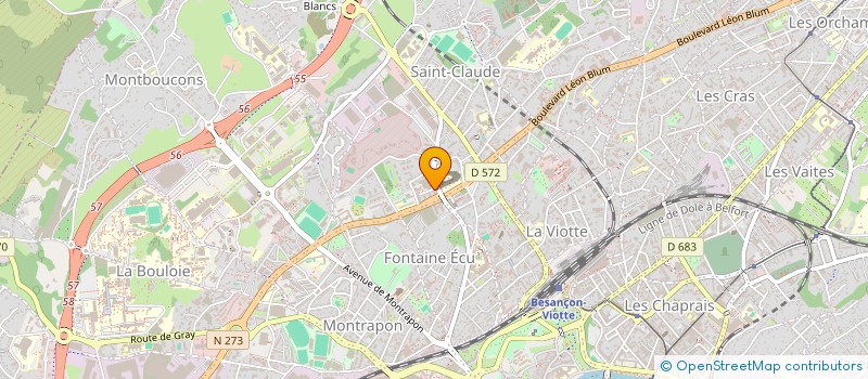 localisation de l'entreprise MONSIEUR ALVYN AMRANI à BESANCON