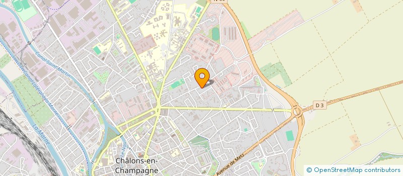 localisation de l'entreprise MONSIEUR ALVYN LELIEVRE  CHALONS-EN-CHAMPAGNE