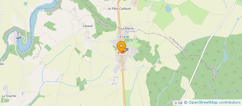 localisation de l'entreprise MONSIEUR ALVYNN PIZZUTI  LA REORTHE