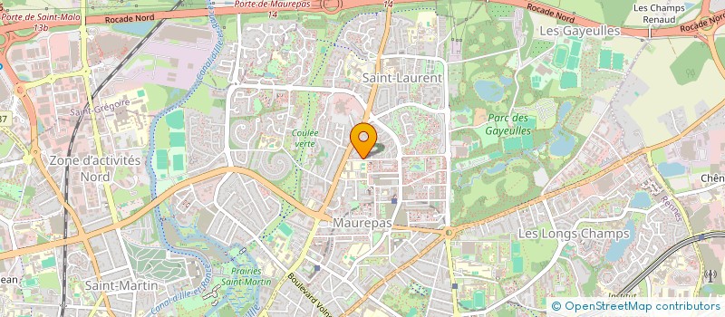 localisation de l'entreprise MONSIEUR ALWAN EL ACHI  RENNES